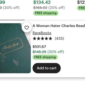 1861 1st edition Reade's most infamous novel description below z LIMITEDTIMESALE